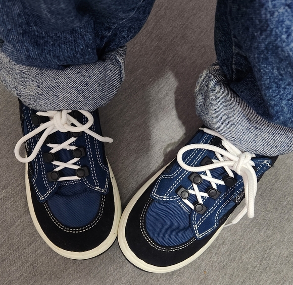 RARE!! Vintage 90's Y2K Candies Blue Chunky Puffy Lug Sole Platform Sneakers - Picture 6 of 17